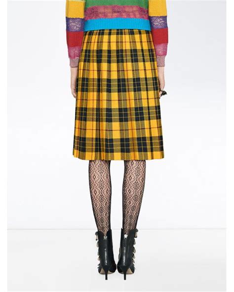 gucci plaid skirt|Gucci skirts on sale.